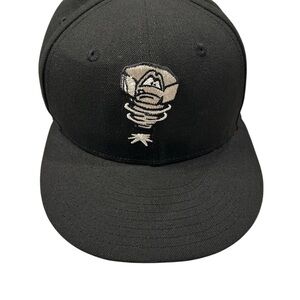 Lansing Lugnuts Minor League Baseball Cap‎ Fitted Size 7 1/8